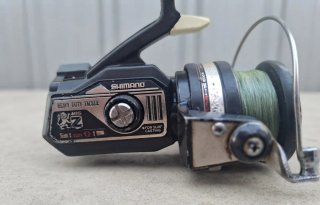 Caña de pescar Shimano con carrete