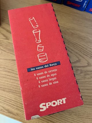 Collezione "I Bicchieri del Barça" Diario Sport