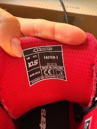 Botas de moto Alpinestars negras