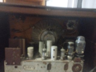 Radio Antigua Marrón Funcional
