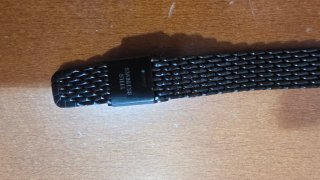 Pulsera BOSS Hombre Negra