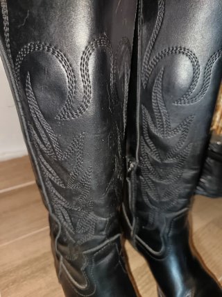 Botas Cowboy Negras