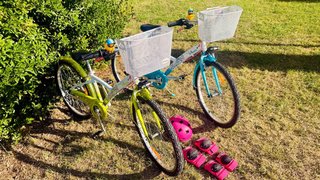 2 Bicicletas Btwin 24” impecables | Cesta + Luces