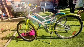 2 Bicicletas Btwin 24” impecables | Cesta + Luces