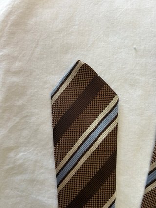 Corbata de seda clásica rayas