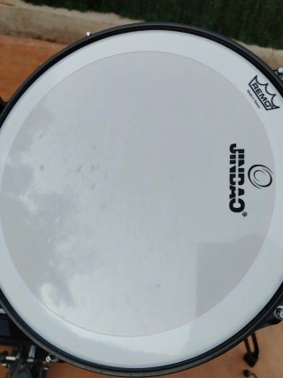 Batería Acústica Completa Negra.