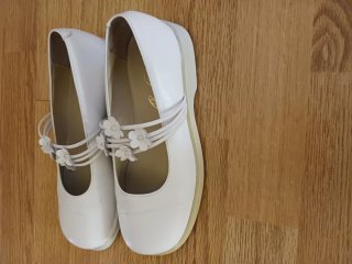 Zapatos Landos niña blancos