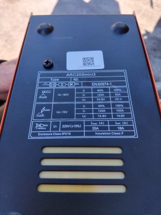 Soldadora HITBOX ARC200mini3 IGBT MMA TIG