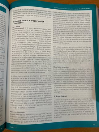 Lengua castellana y literatura 2, Le Bachillerato