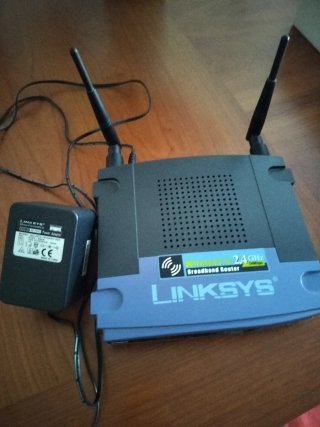 Router Inalámbrico Linksys 2.4GHz 54Mbps