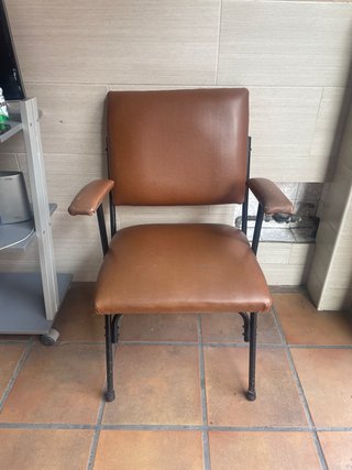 Sillones de parcela marrones