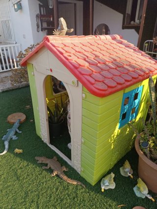 Caseta infantil de PVC