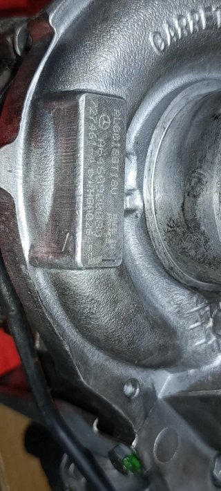 Turbo Garrett Mercedes 2.7 CDI