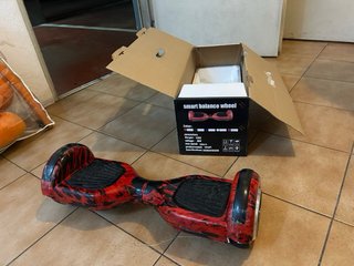 Hoverboard Rojo y Negro