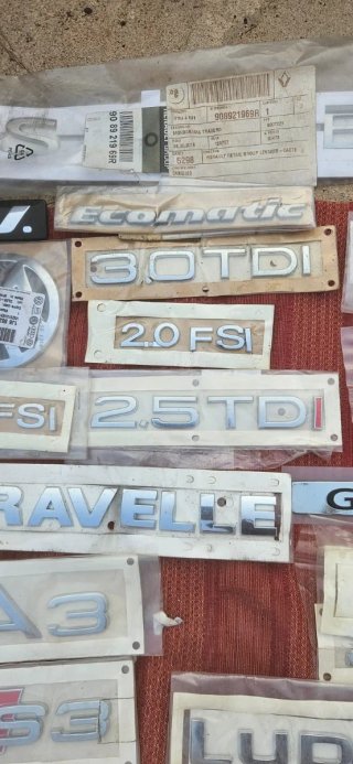Lotes Emblemas Audi VW Dacia Renault