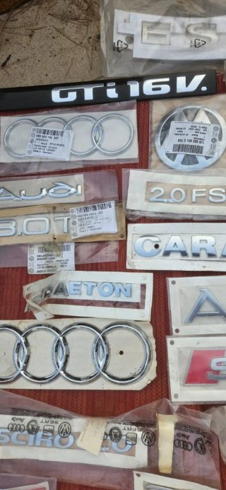 Lotes Emblemas Audi VW Dacia Renault
