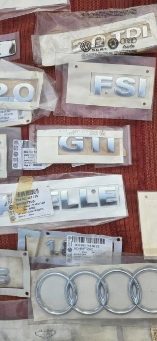 Lotes Emblemas Audi VW Dacia Renault