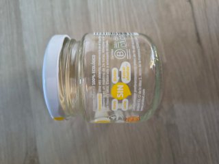 6 tarros de cristal para conservas