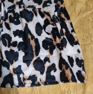 Maglietta donna fantasia leopardata