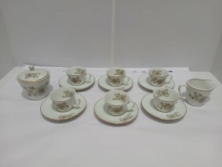 Juego café Té Santa Clara Porcelana Fina 640513926