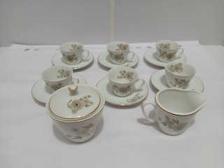 Juego café Té Santa Clara Porcelana Fina 640513926