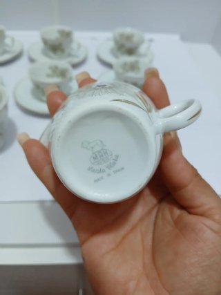 Juego café Té Santa Clara Porcelana Fina 640513926