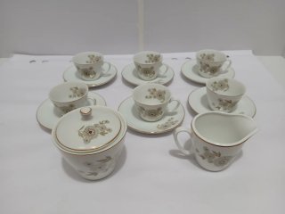Juego café Té Santa Clara Porcelana Fina 640513926