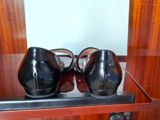 Zapatos Humat Piel40 Lentejuelas 2 en 1 seminuevos