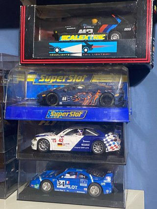Lote 4 coches Scalextric