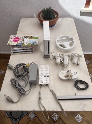 Consola Nintendo Wii Blanca + Accesorios