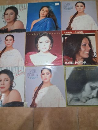 8 Vinilos LP Isabel Pantoja Flamenco