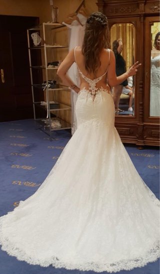 Vestido de Novia Blanco Encaje