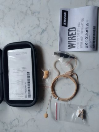 Micrófono Shure MX153 Nuevo Beige