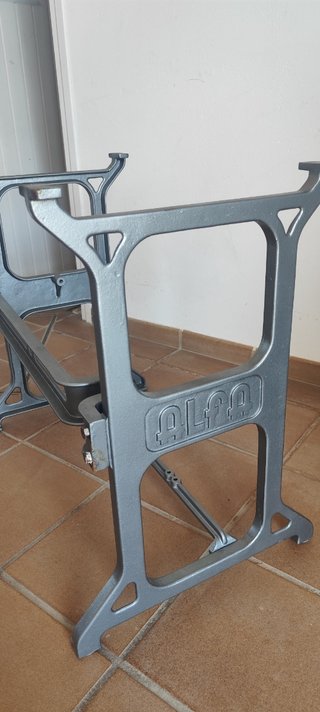 Pie de mesa máquina coser industrial