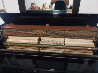 Piano Vertical Samick Negro