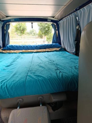 Estructura y colchones VW Transporter T5-T6