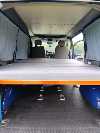 Estructura y colchones VW Transporter T5-T6