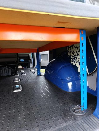 Estructura y colchones VW Transporter T5-T6