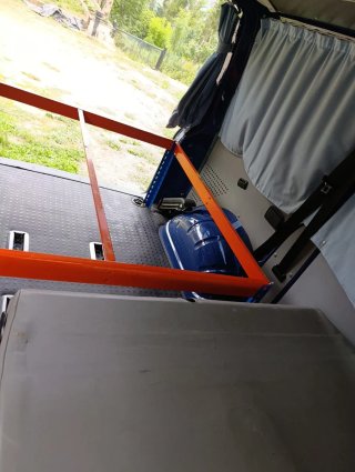 Estructura y colchones VW Transporter T5-T6