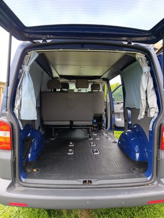 Estructura y colchones VW Transporter T5-T6