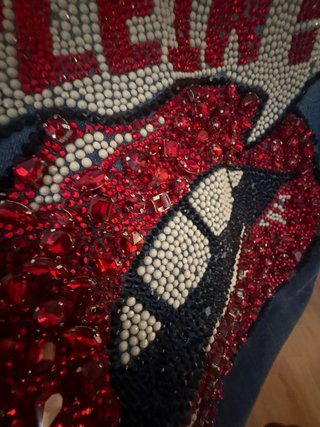 Chaqueta Philipp Plein con pedrería
