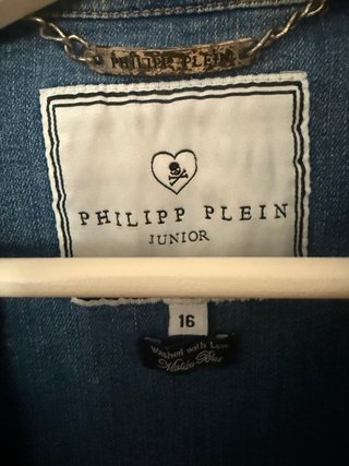 Chaqueta Philipp Plein con pedrería