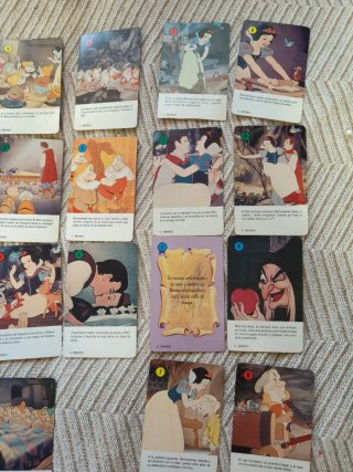 Disney Blancanieves y los 7 Enanitos cartas bella