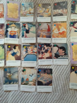 Disney Blancanieves y los 7 Enanitos cartas bella