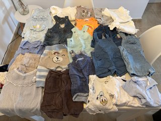 Lote Ropa Bebé 0-3 Meses (170+ Prendas)