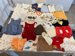 Lote Ropa Bebé 0-3 Meses (170+ Prendas)