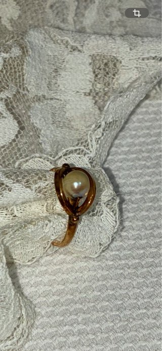 Anillo Oro 18k con Perla