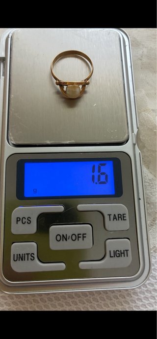 Anillo Oro 18k con Perla