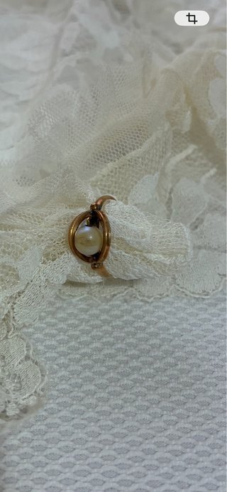 Anillo Oro 18k con Perla