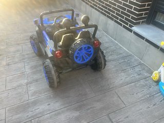 Coche eléctrico infantil 4x4 Buggy Azul